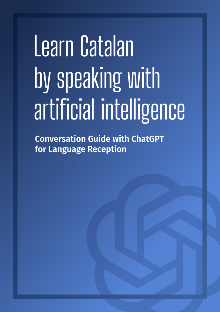 Learn Catalan by speaking with artificial intelligence