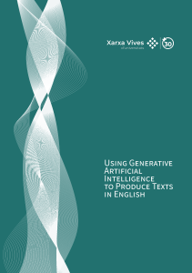 Using Generative Artificial Intelligence to Produce Texts in English (v1)